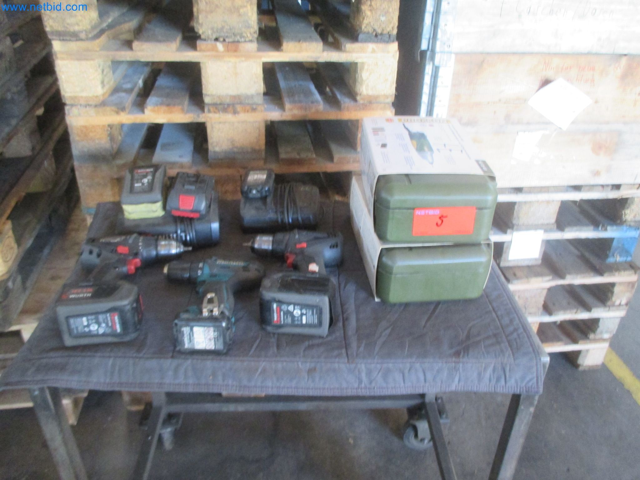 1 Posten Akkuschrauber Würth/Makita
